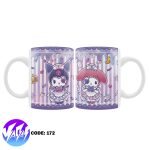 ماگ کرومی و ملودی کیوت Kuromi & Melody - Image 11