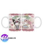 ماگ کرومی و ملودی کیوت Kuromi & Melody - Image 4