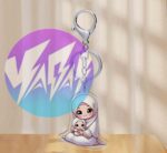 آویز و جاکلیدی اکریلیک مادر - Image 2