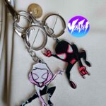 ست آویز و جاکلیدی اکریلیک اسپایدرمن