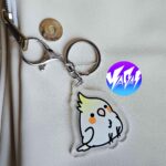 آویز و جاکلیدی اکریلیک عروس هلندی