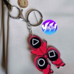 آویز و جاکلیدی اکریلیک اسکویئد گیم بازی مرکب