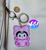 آویز و جاکلیدی اکریلیک کرومی و ملودی