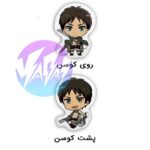 مجموعه کوسن عروسکی با طرح های انیمه حمله به غول attack on titan - Image 6