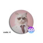 زیر لیوانی گربه پیشی کیوت - Image 5